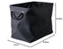 DII Polyester Storage Bin, Medium, Black