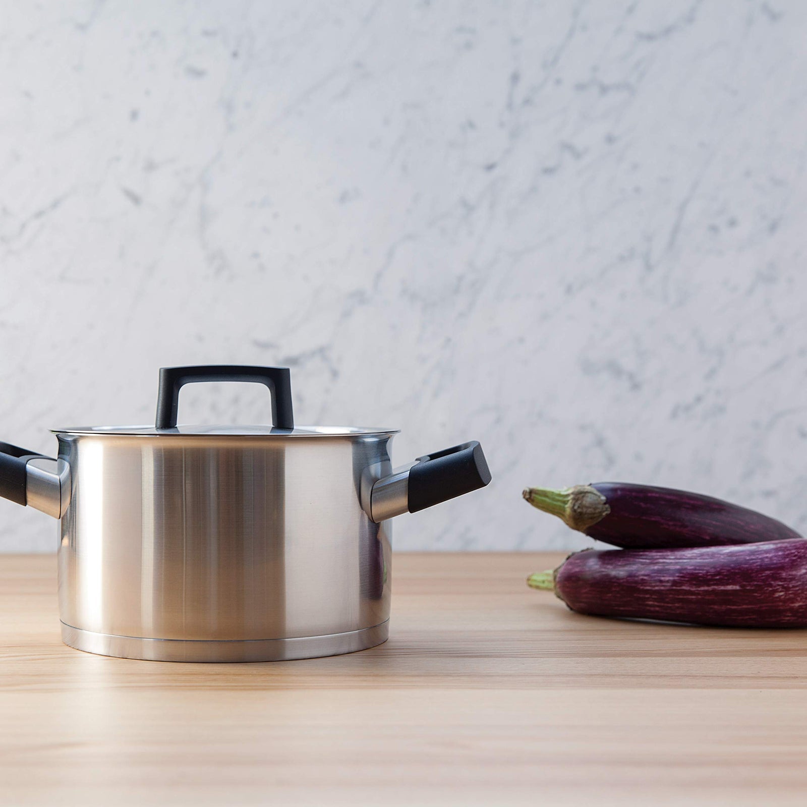 BergHOFF Ron Stainless Steel Round Covered Stockpot, 20 cm