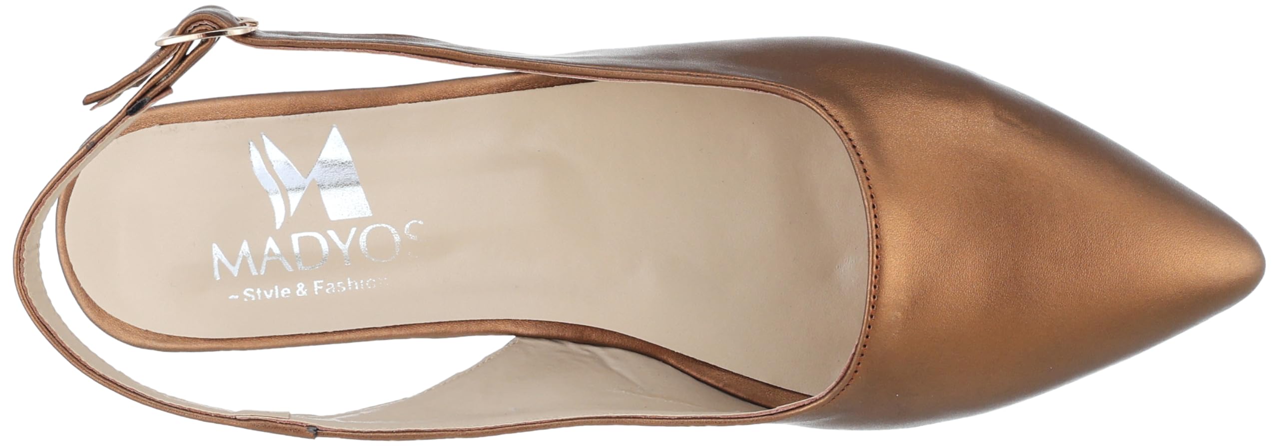 MADYOS Pointed Toe Flat Shoes For Women,Lightweight and durable construction.