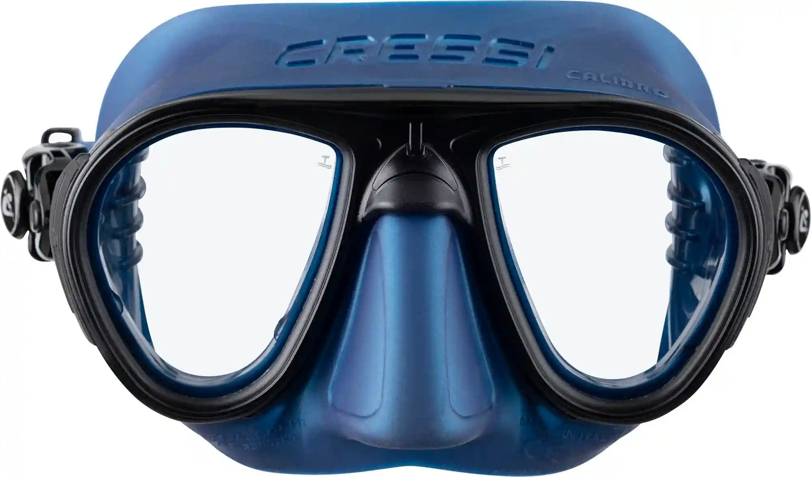 Cressi Calibro Low-Volume Two-Lenses Snorkeling Mask - Blue - Safqqa Egypt
