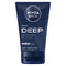 Nivea MEN Face & Beard Wash Cleanser, DEEP Active Charcoal, 100ml - Safqqa Egypt