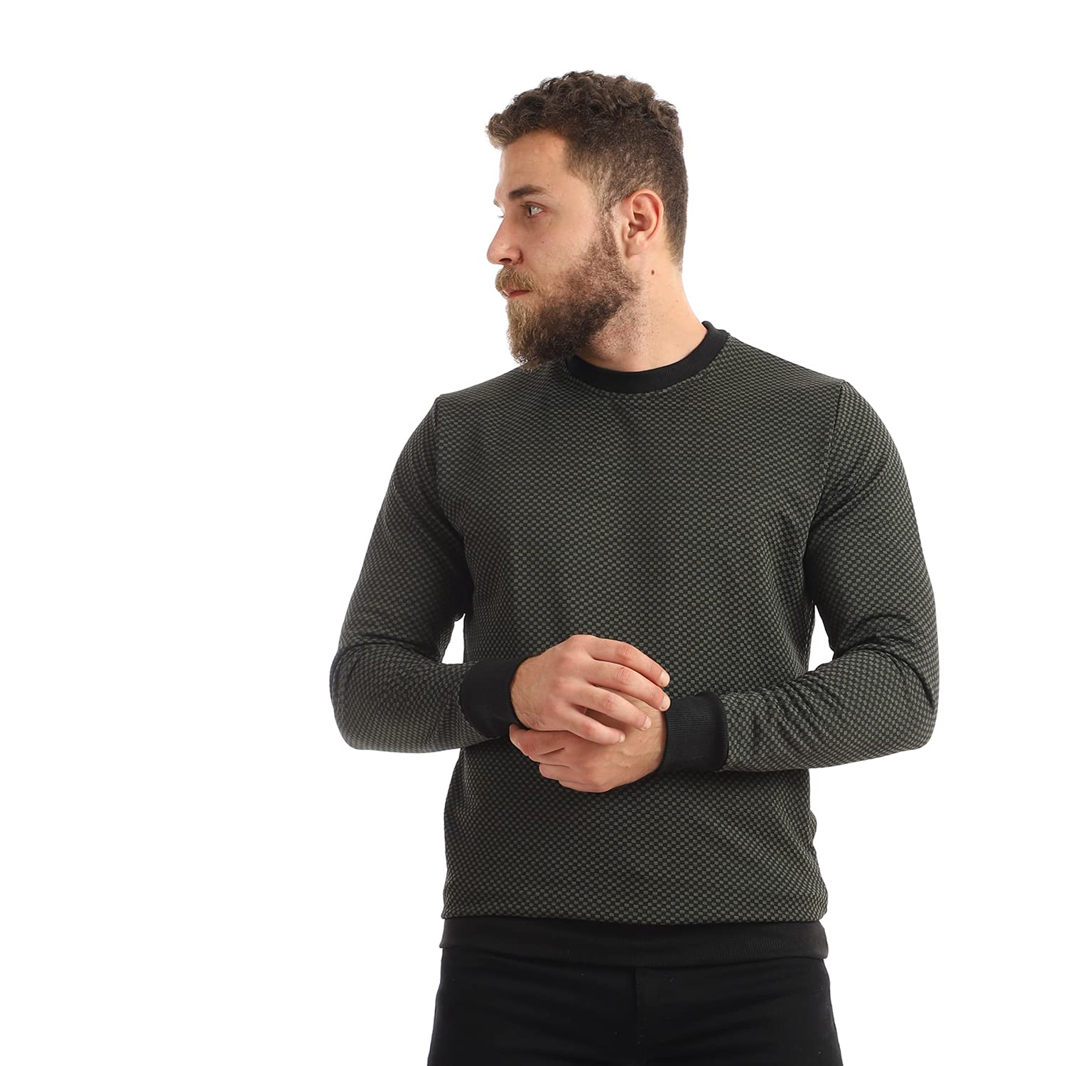 Men’s Crew Neck Pullover Sweater