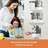 Panasonic 1000W Juicer with Full Metal spinner for Maximum Juice extraction; 2.0L Large capacity- MJ-CB100 - Safqqa Egypt