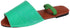 OX womens OX Faux Leather Slides For Women OX1036 Flip-Flop