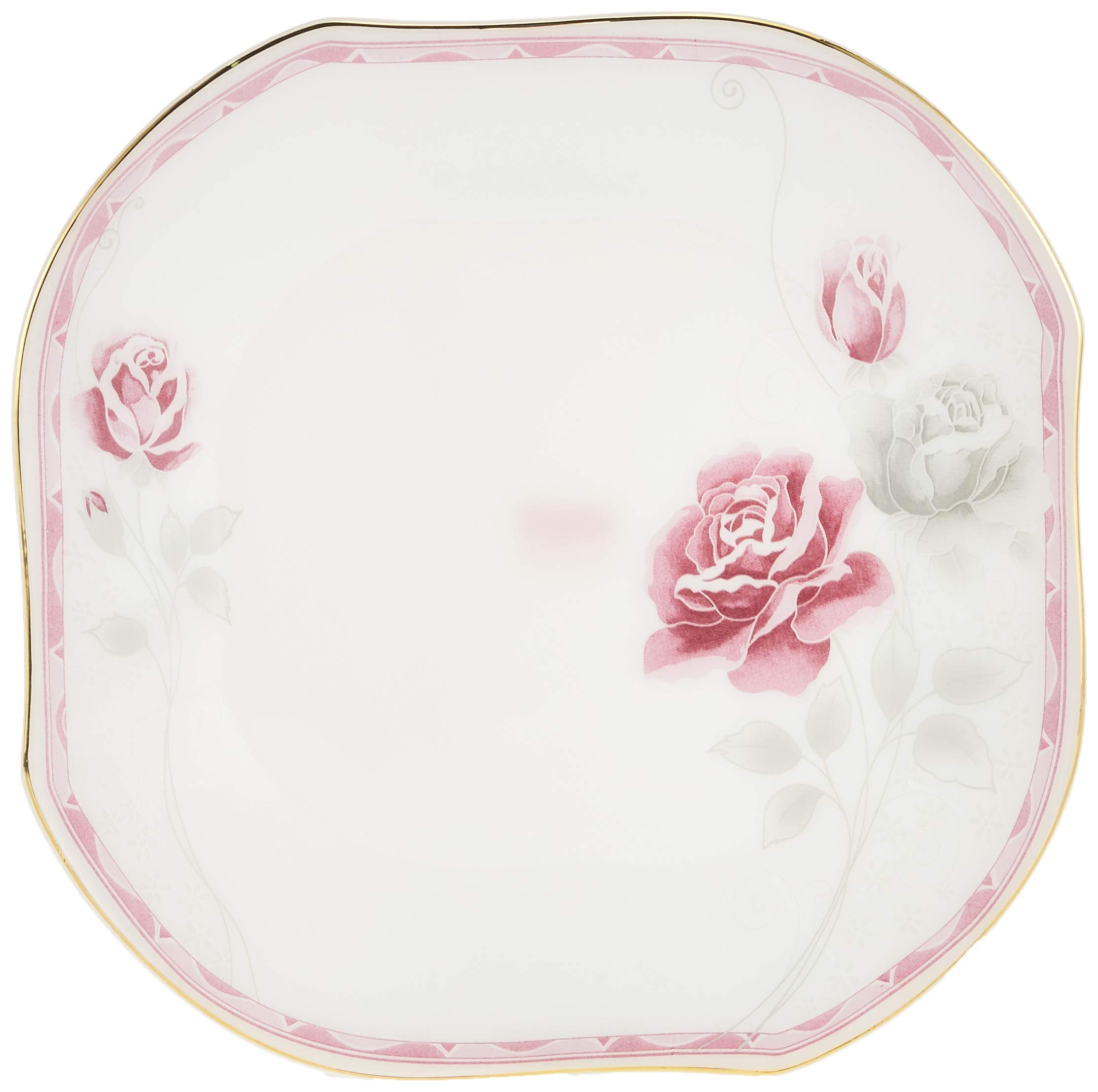 طقم عشاء مربع من فلامينجو – أوبال وير (ناقص قطعة)