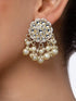 أقراط نسائية من ماركة Shining Diva Fashion موديل 13813ER بتصميم لؤلؤي باللون الأبيض