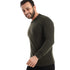 Andora mens Regular Fit Round Neck Basic Pullover Sweater