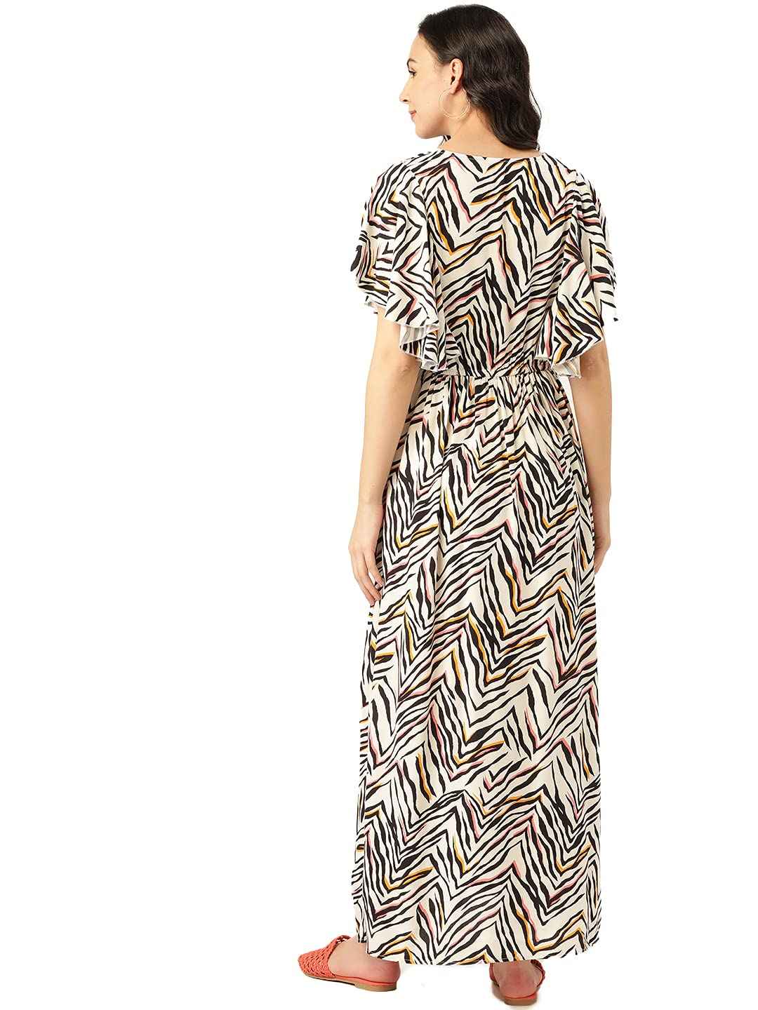 Women’s Nursing Dress with Concealed Zip – Viscose Fabric