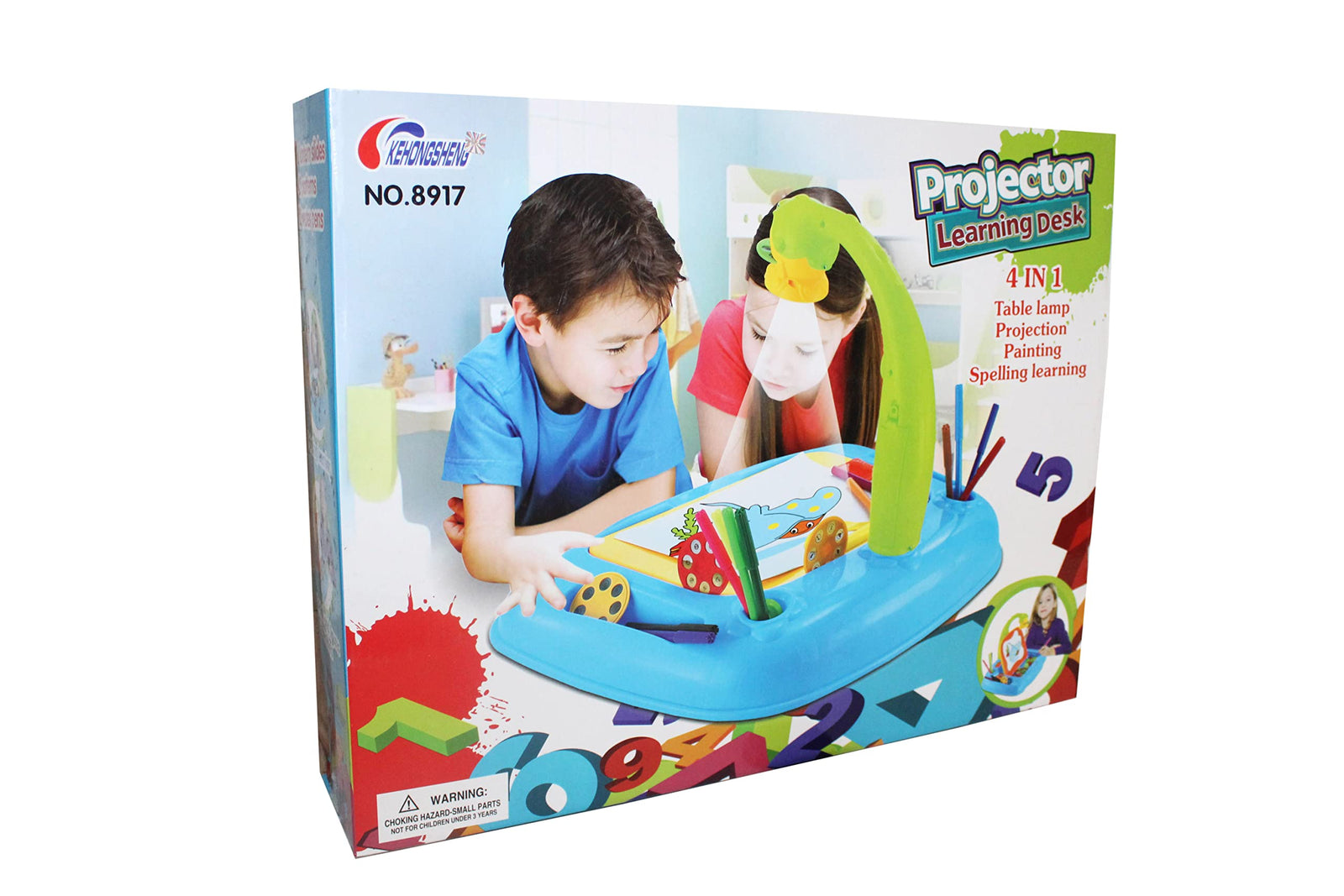 Projector learning desk boy toys, girl toys, birthday gift, Christmas gift, growth, fun, for kids.