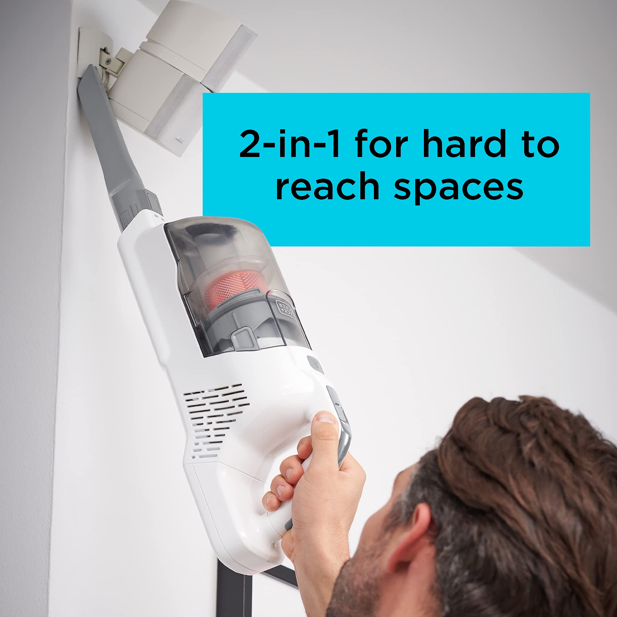 Black & Decker Powerseries+ Cordless Stick Vacuum Cleaner – 18V, 33-Minute Runtime, 2-Speed, Beater Bar – Safqqa Egypt
