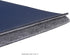 Comfyable 13 Inch Laptop Sleeve Midnight Blue Faux Leather