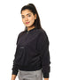Lee Cooper Regular Sweatshirts With Half Zipper For Women,Durable Lee Cooper quality suitable for frequent use.