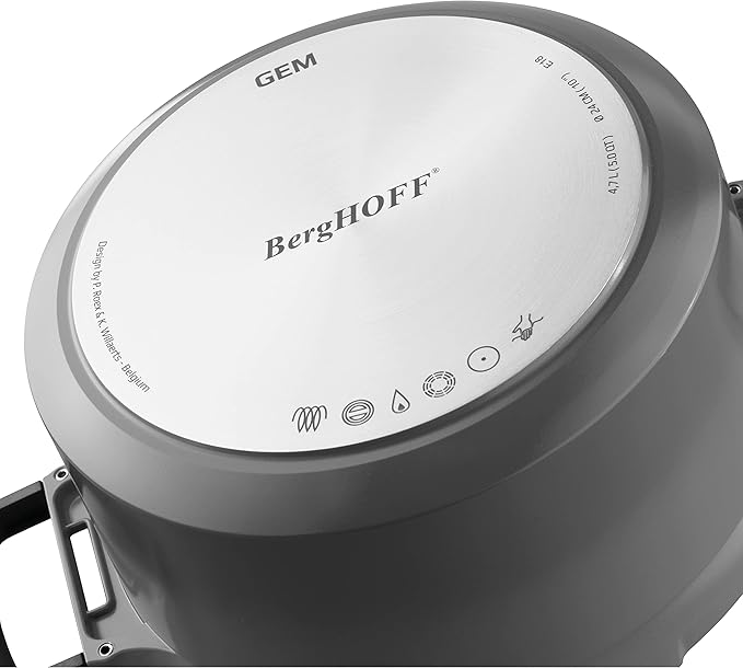 Berghoff Stockpot ,Grey Made from high-quality and durable materials