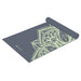 Gaiam Premium Yoga Mat 5 mm – Printed Thick Non-Slip Exercise Mat