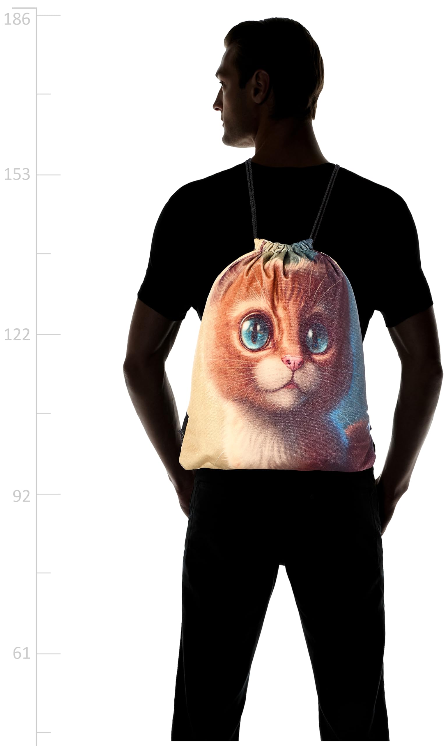 شنطة برباط من تات - 770، متعددة الالوان، مقاس L