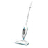 Black+Decker 1300W Steam Mop with Superheated Steam, Swivel Head and Microfibre Pad for Home & Office, White/Blue - FSM13E1-B5, 2 Years Warranty - Safqqa Egypt
