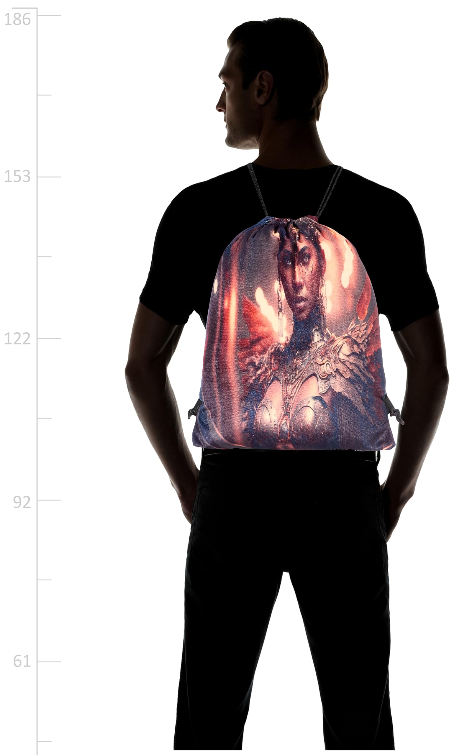 شنطة برباط من تات - 748، متعددة الالوان، مقاس لارج