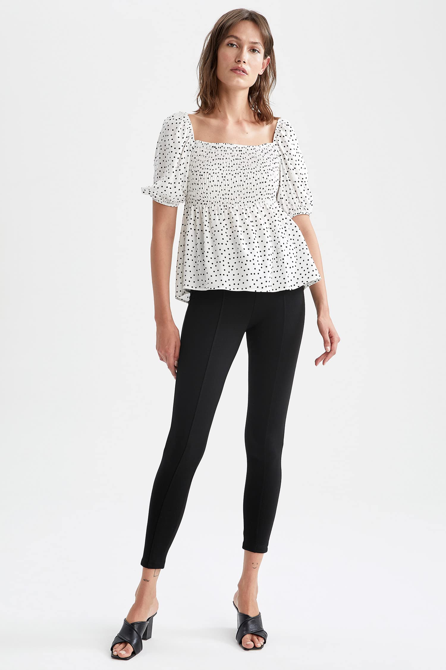 DeFacto womens U4258AZ Blouses