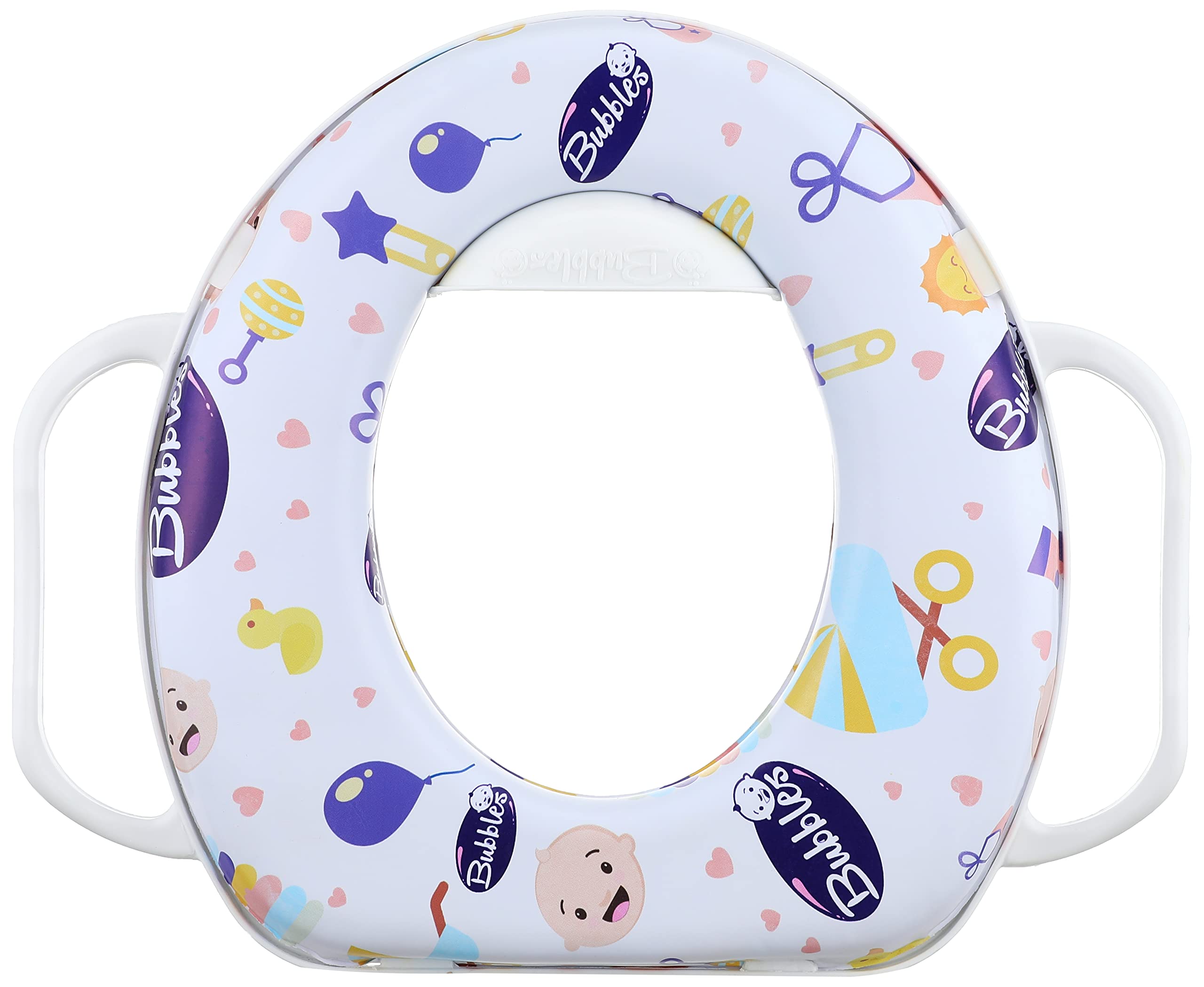 Bubbles baby toilet potty with hand for babies 18 Months and above