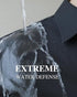 Alimens & Gentle Men Button Down Shirt Black Classic Fit