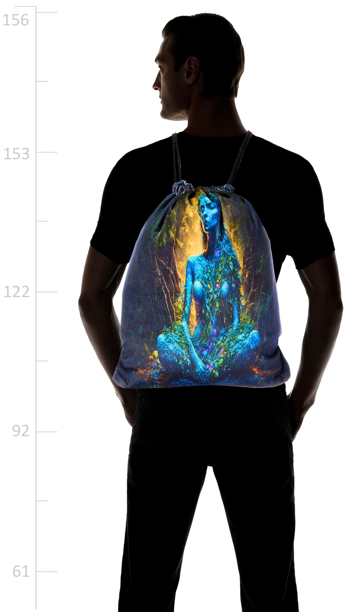 شنطة برباط من تات - 734، متعددة الالوان، مقاس كبير