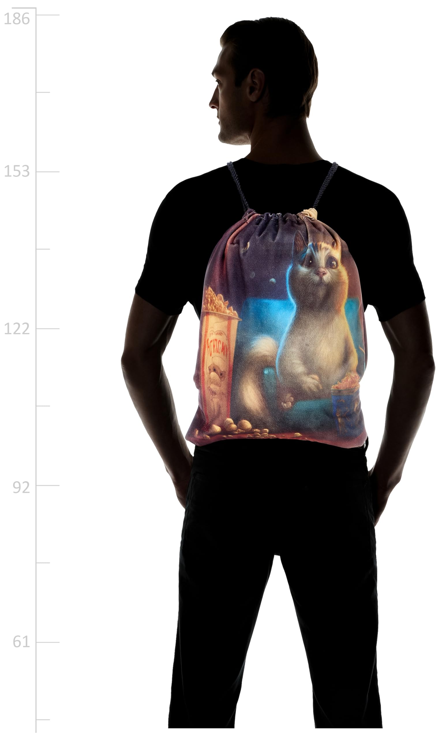 شنطة برباط للاطفال من تات، مقاس كبير، متعددة الالوان، 681