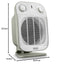 De'Longhi HFS50B20.GR Vertical Edge Fan Heater Sage Green/White with 3 power settings 2000 W - Safqqa Egypt