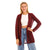 Jamila Women Side Pockets Open Neckline Cardigan