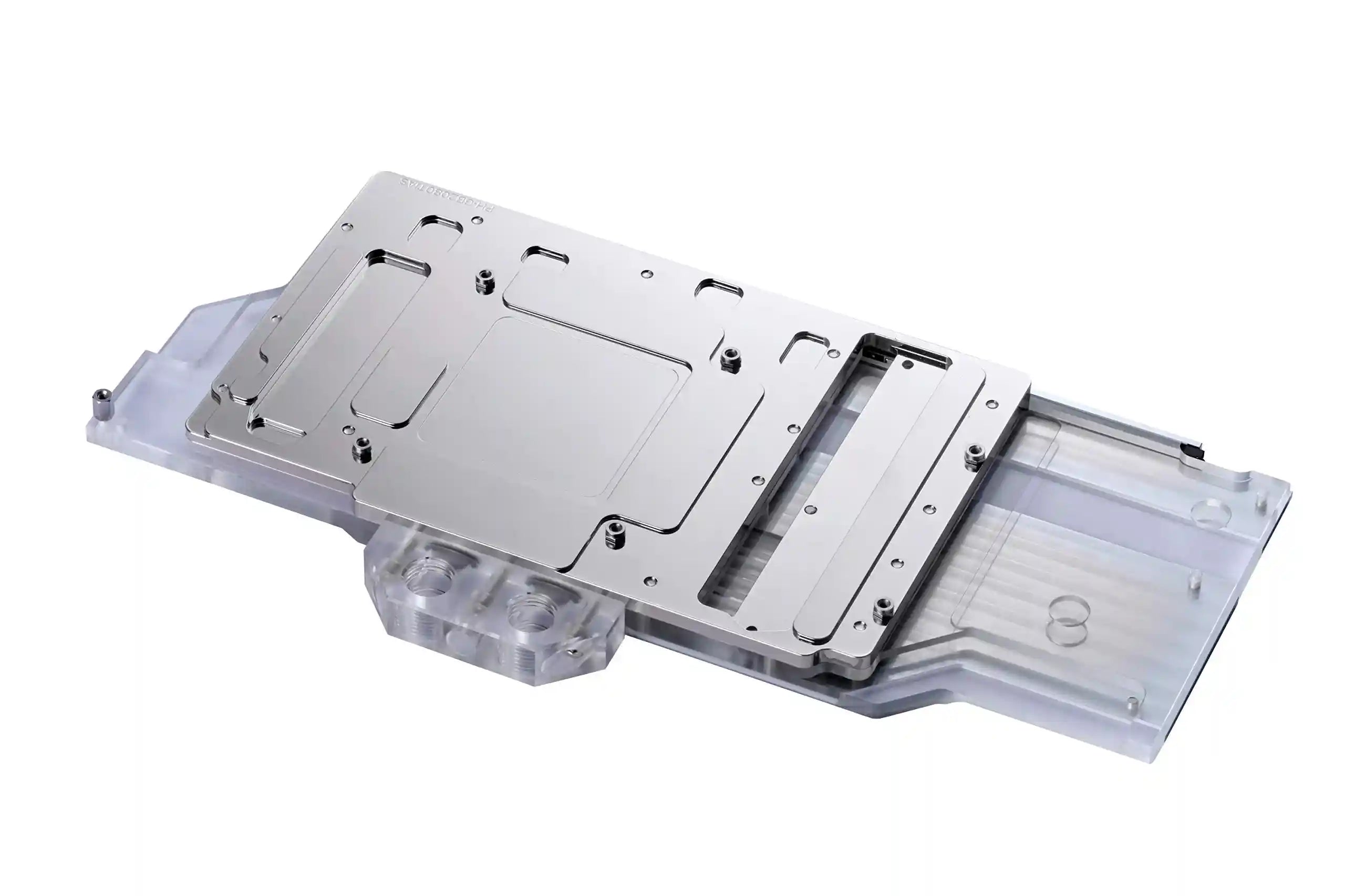 فانتيكس وحدة معالجة الرسومات الجرافيكية G2080Ti ستريكس من جلاسير G2080Ti لجهاز اسوس روج ستريكس RTX 2080/2080Ti - مطلي بالنيكل، اكريليك، RGB قابل للمعالجة، كروم عاكس (PH-GB2080TiAS_CR01)