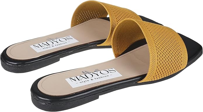 Madyos womens 712-MAD Flat Slipper