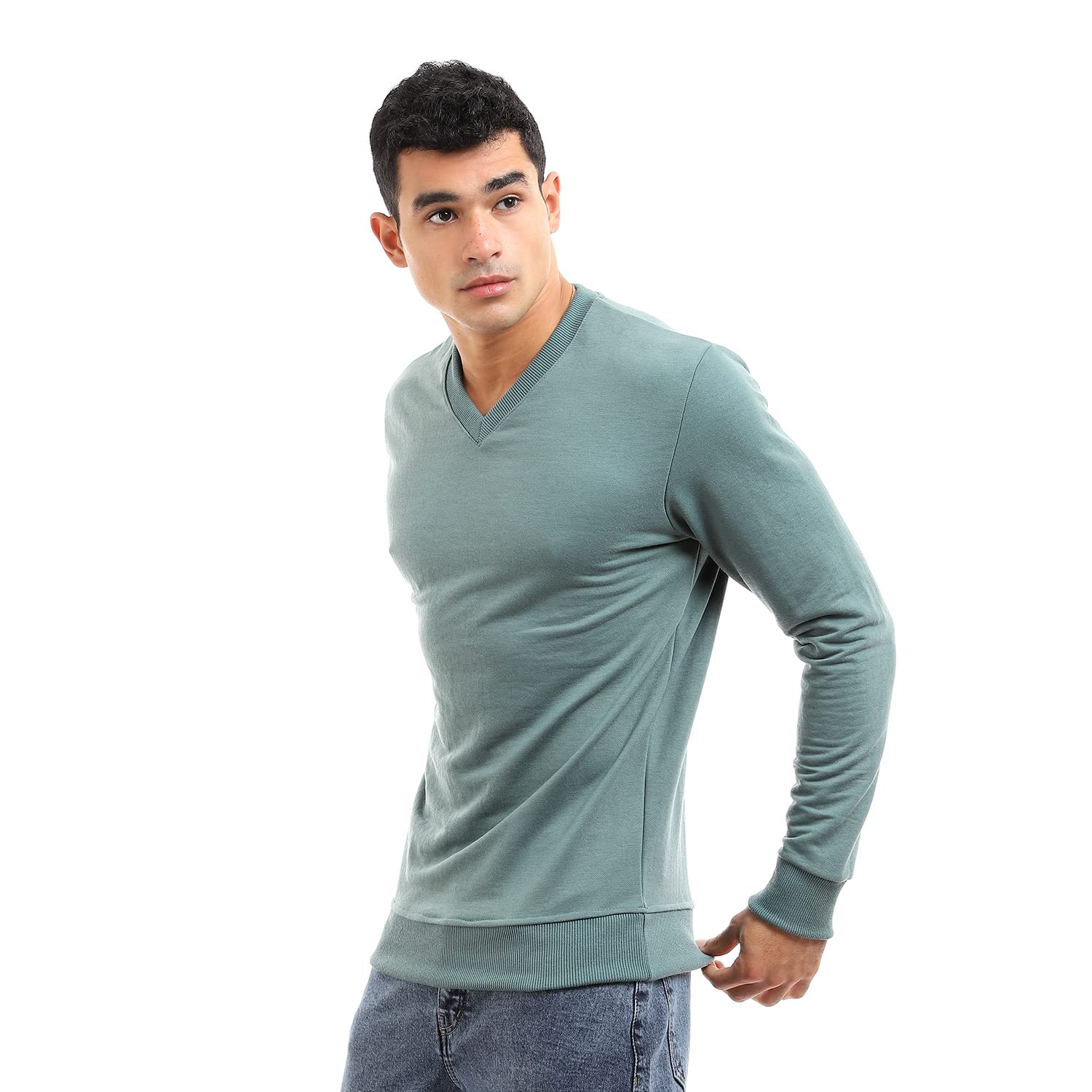 Off Cliff Basic Long Sleeves Sweatshirt For Men,Durable Off Cliff quality that withstands frequent use.