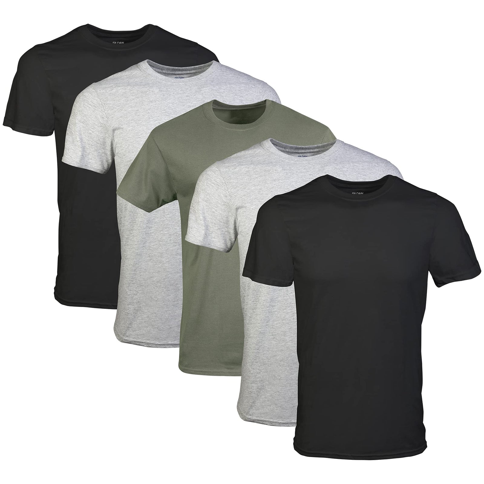 Gildan Men’s Crew T-Shirts Underwear