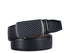 PlusZis Men Belt Black Adjustable Waist Belt 66-185