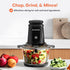 Nutricook 500W Glass Chopper NC-CH1200 1.2L 4-Blade Ice Crushing