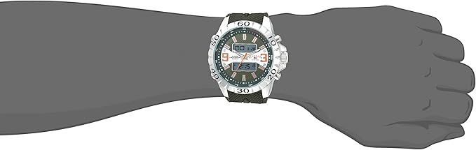 Accutime Analog & Digital Watch with Rubber Strap – Model US9628