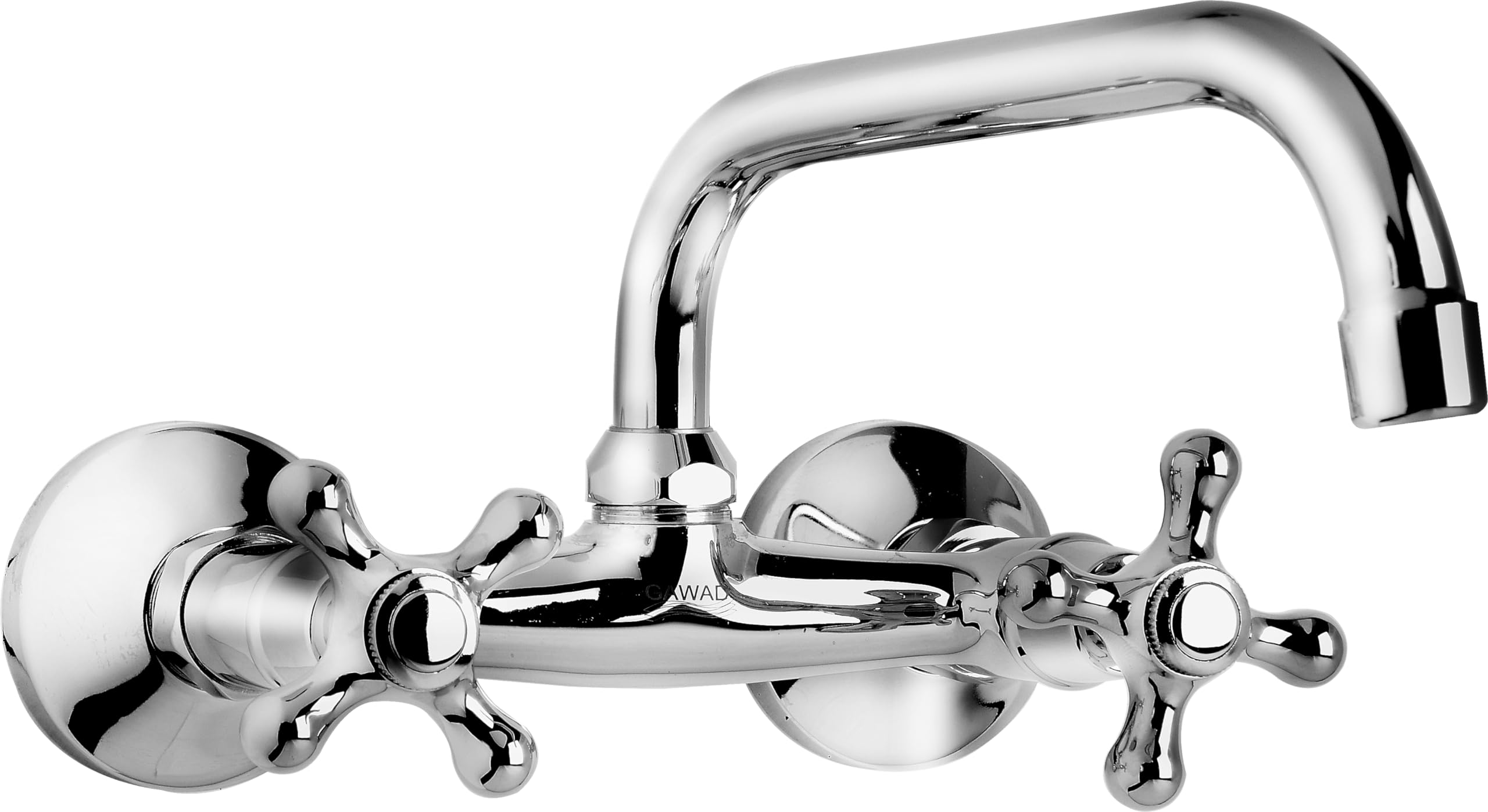 Gawad Wall Mount Kitchen Mixer Tap with Practical Handles Smooth Water Flow MAS-0020