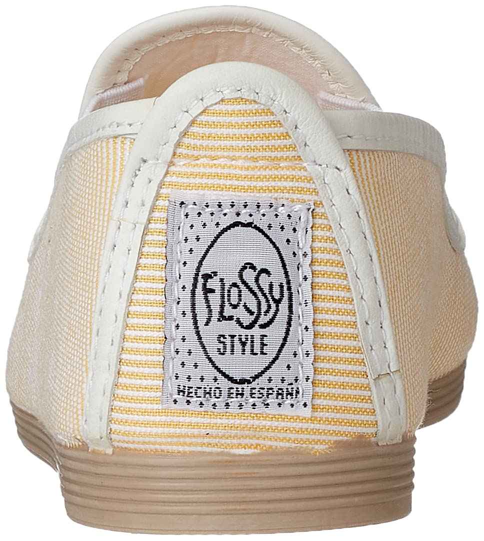 Flossy San Javier Notched-Vamp Striped Slip-On Shoes for Women - Without Box - Safqqa Egypt