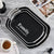 Generic Melamine Tray Set 3 Pieces Multi Size Serving Trays Multi Color