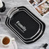 Generic Melamine Tray Set 3 Pieces Multi Size Serving Trays Multi Color