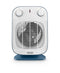 De'Longhi HFS50B20.AV Vertical Edge Fan Heater Avio Blue/White with 3 power settings 2000 W
