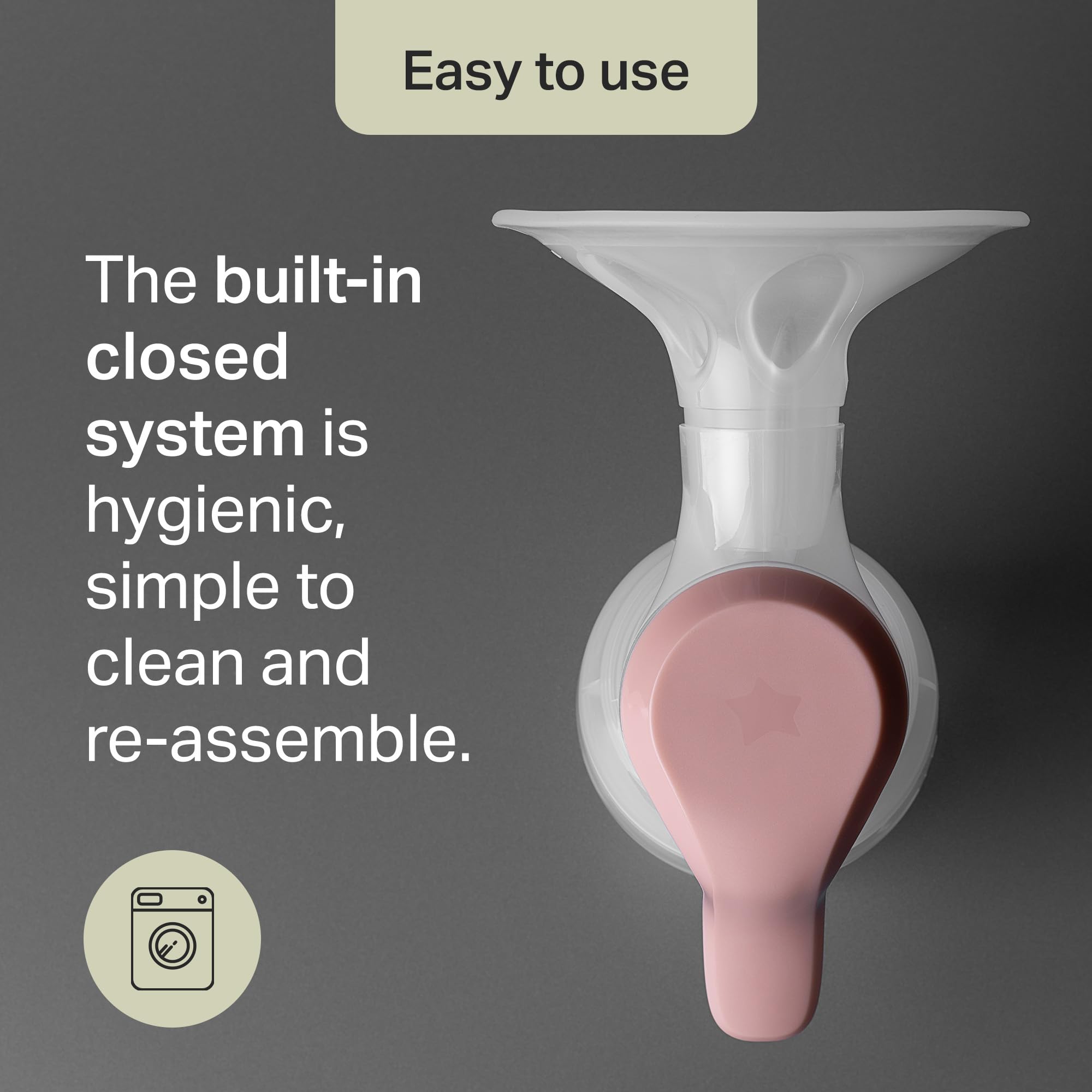 Tommee Tippee Manual Breast Pump Clear Portable Milk Pump – Safqqa Egypt