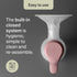Tommee Tippee Manual Breast Pump Clear Portable Milk Pump