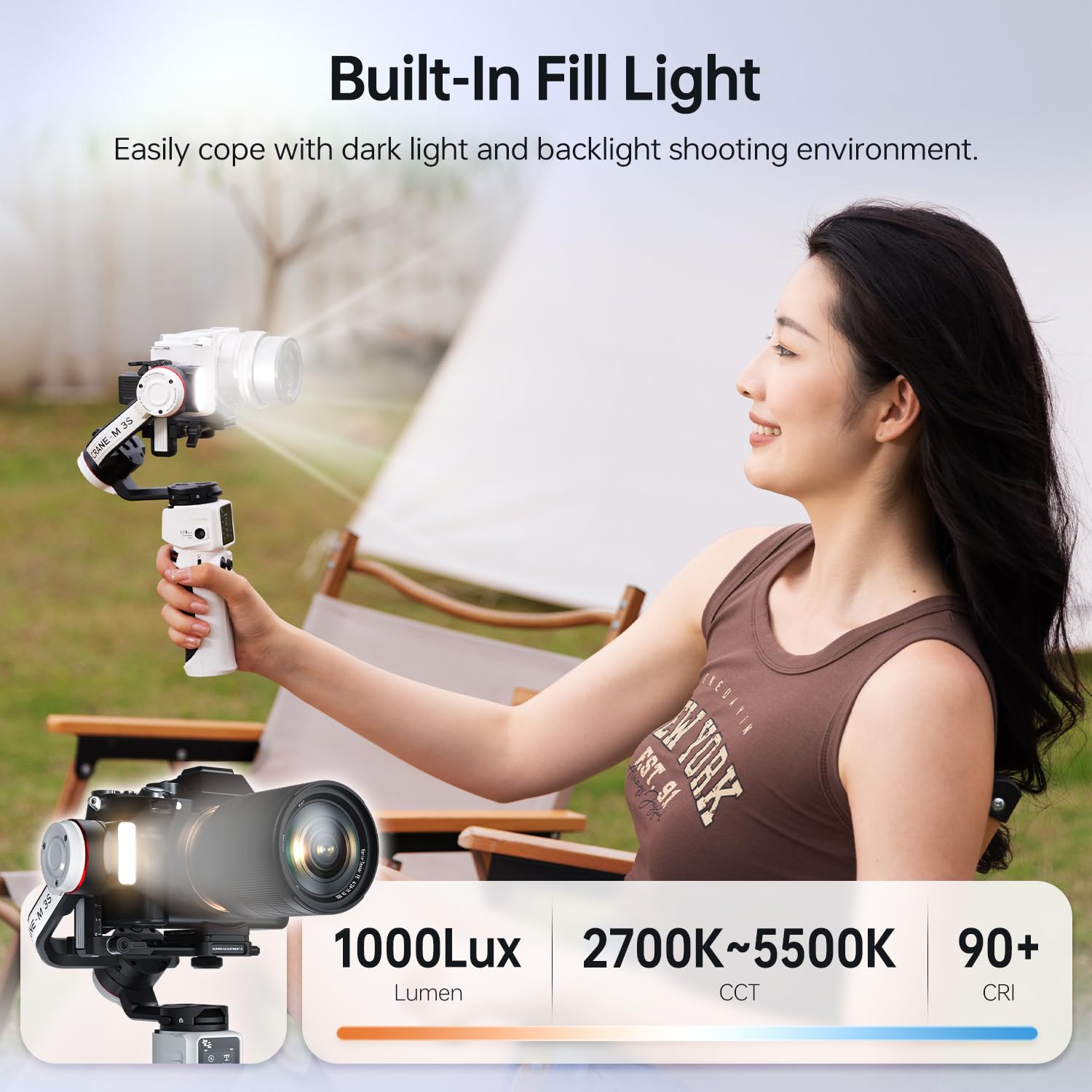 Zion 3-Axis Camera Stabilizer – Smooth & Professional Video Stabilization – Safqqa Egypt