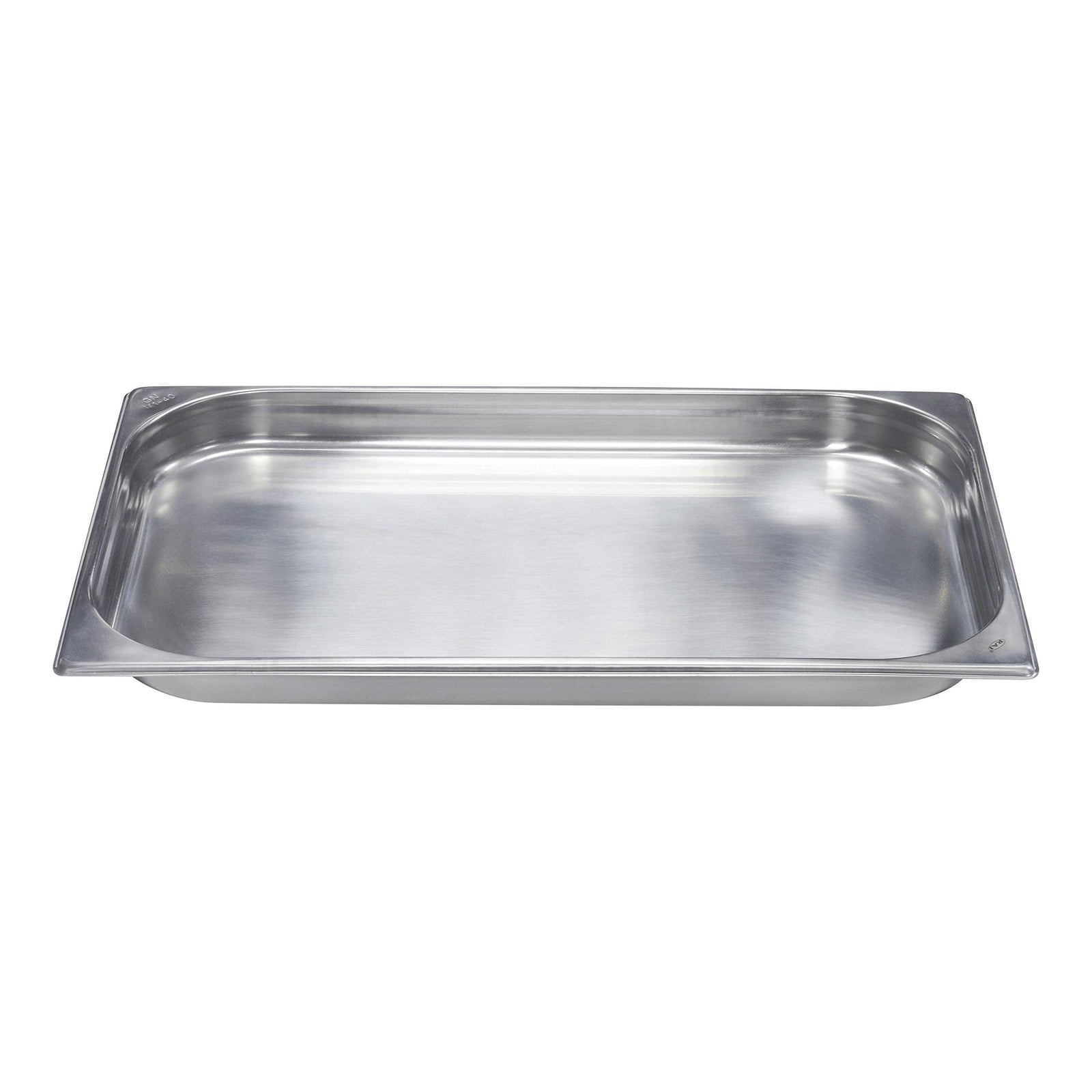 Raj Steel GN Pan, Silver 530X325X40 MM, CS5701 - Gastronorm Pan, Catering Pan, Food Warmer Pan, Food Storage Container