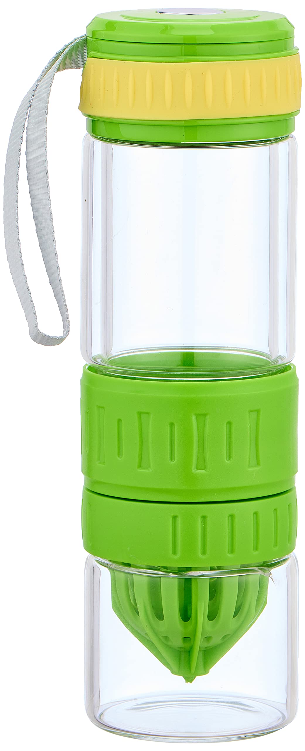 2-in-1 Bottle with Orange & Lemon Juicer – Practical Kitchen Tool