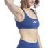 Reebok Women’s CL PF Logo Cotton Sports Bra – Comfortable & Supportive