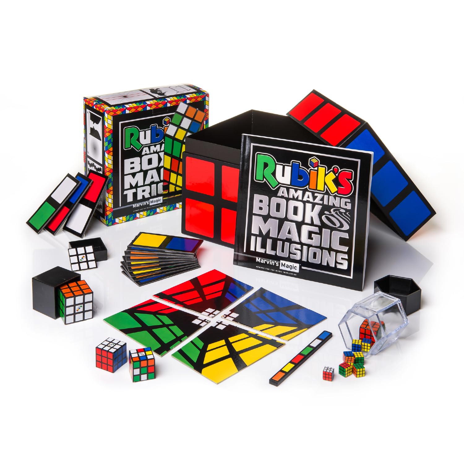 مجموعة الخدع السحرية Rubik’s Amazing Box من Marvin’s Magic – ألعاب سحرية للأطفال
