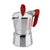 Pedrini Espresso Coffee Maker, 1 Cup, 50 ml, Silver, P9081