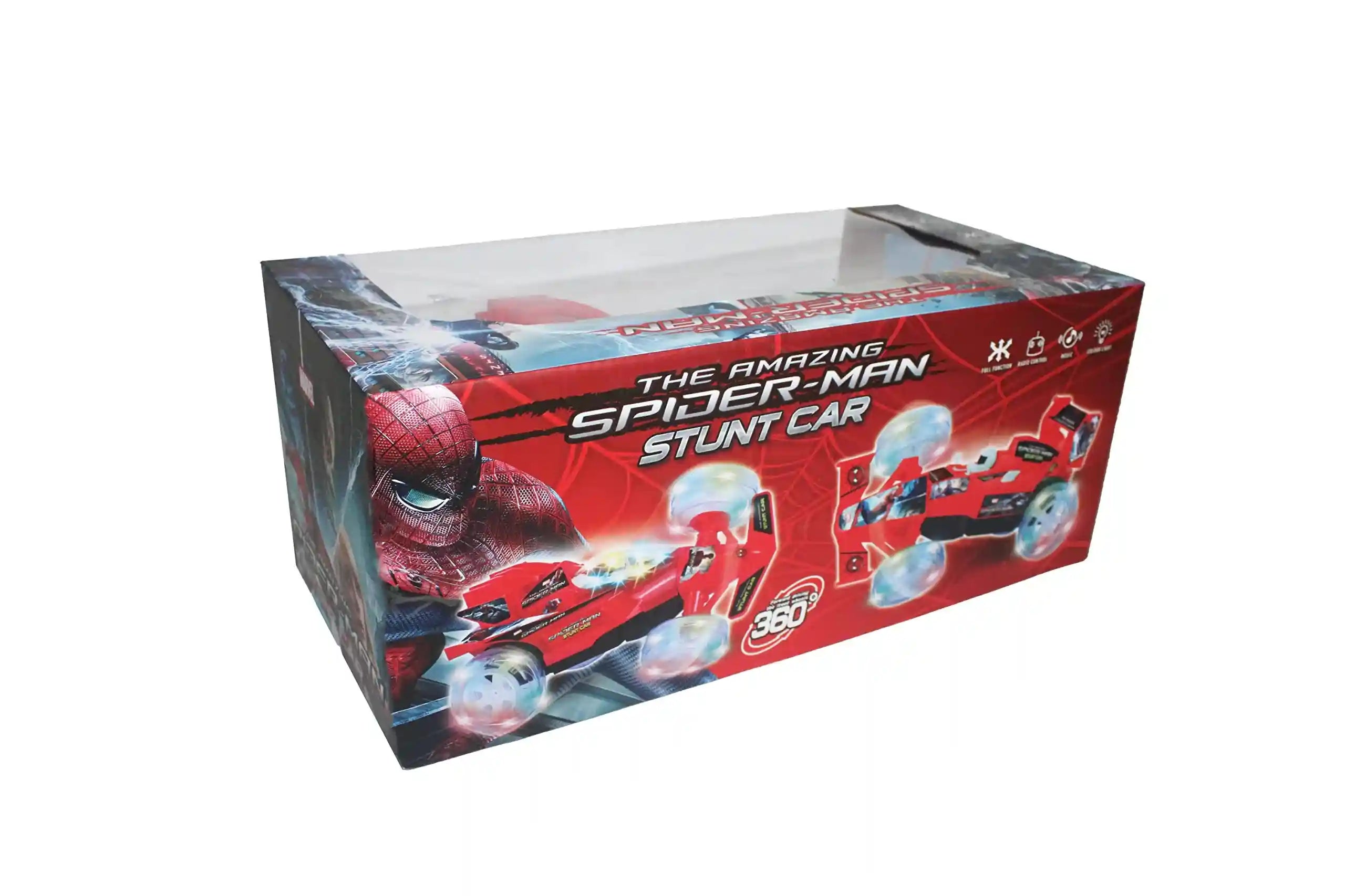The Amazing Spider Stunt Car Toy with Remote Control