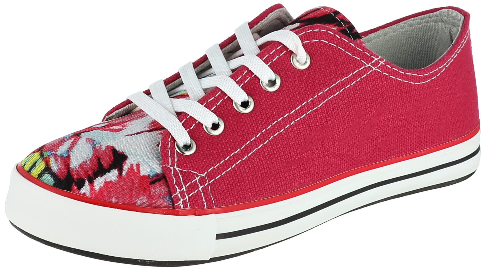 OX Canvas Sneakers For Women Easy to style with casual and sporty outfits. - Safqqa Egypt